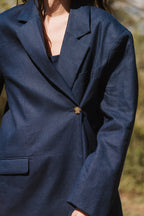 Blazer oversize  Marine