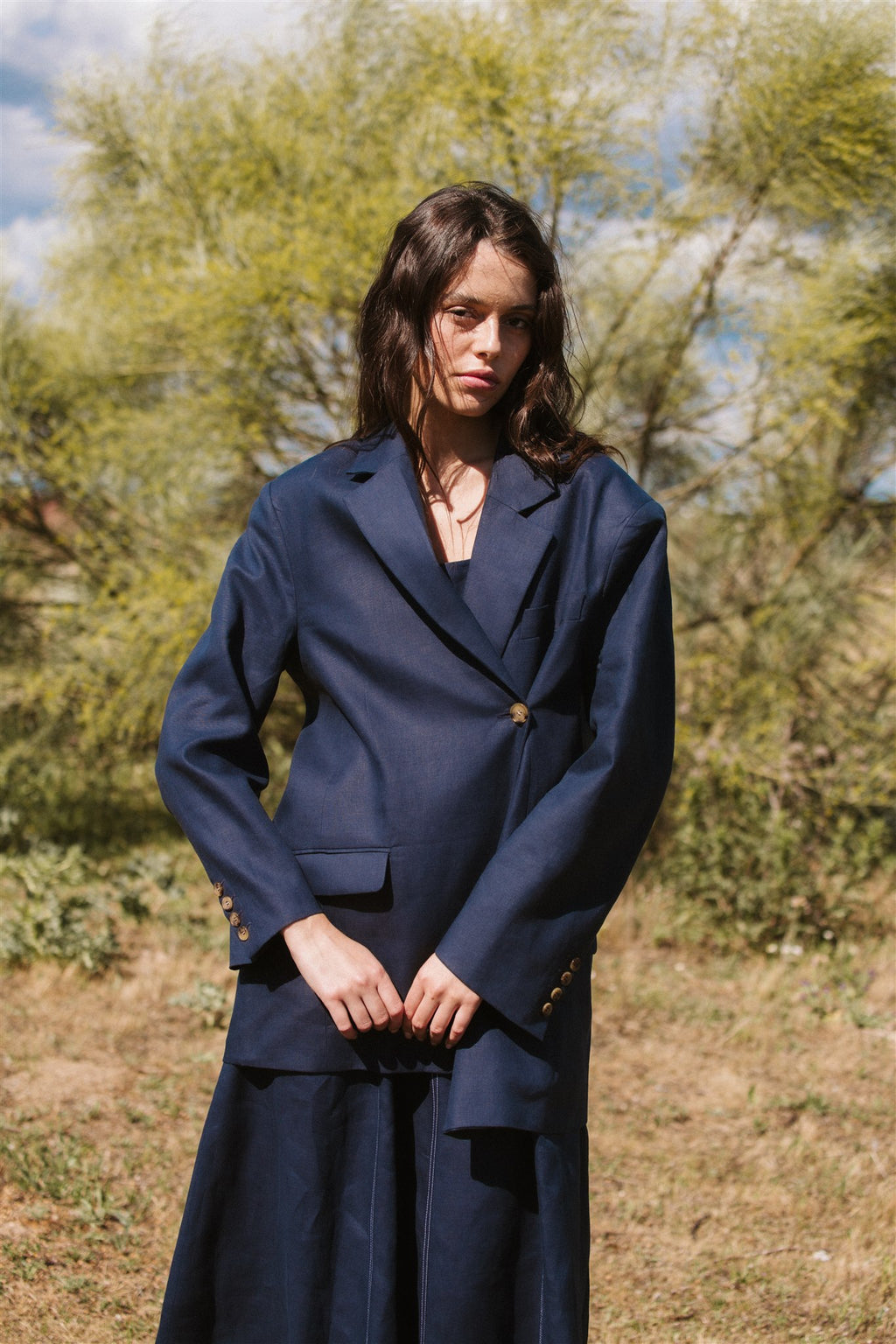 Blazer oversize  Marine