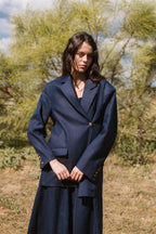 Blazer oversize  Marine