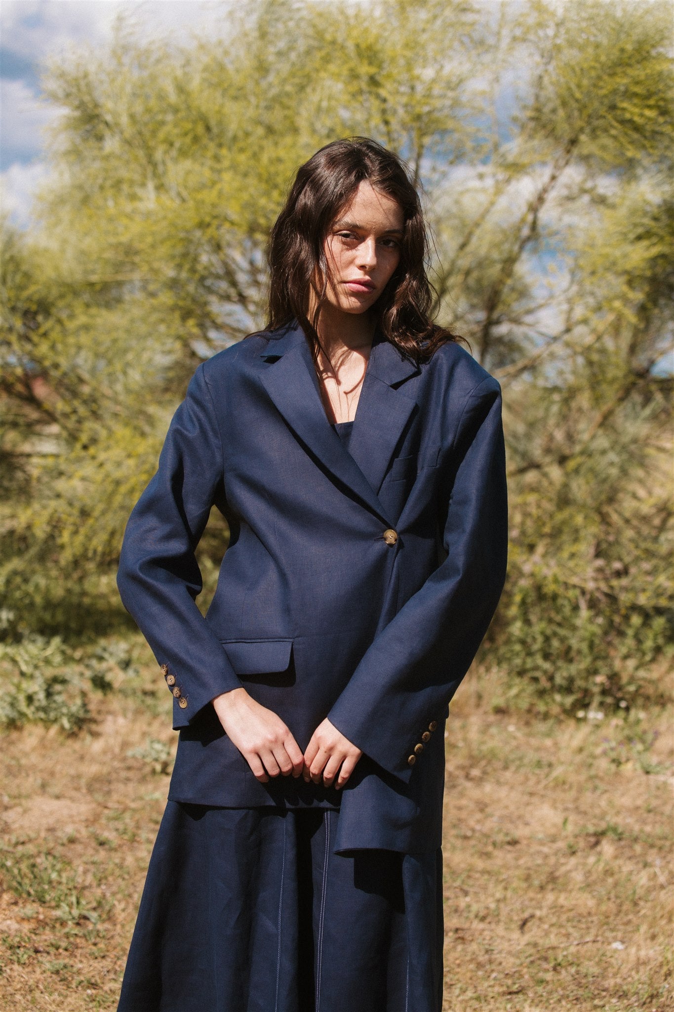 Blazer oversize  Marine