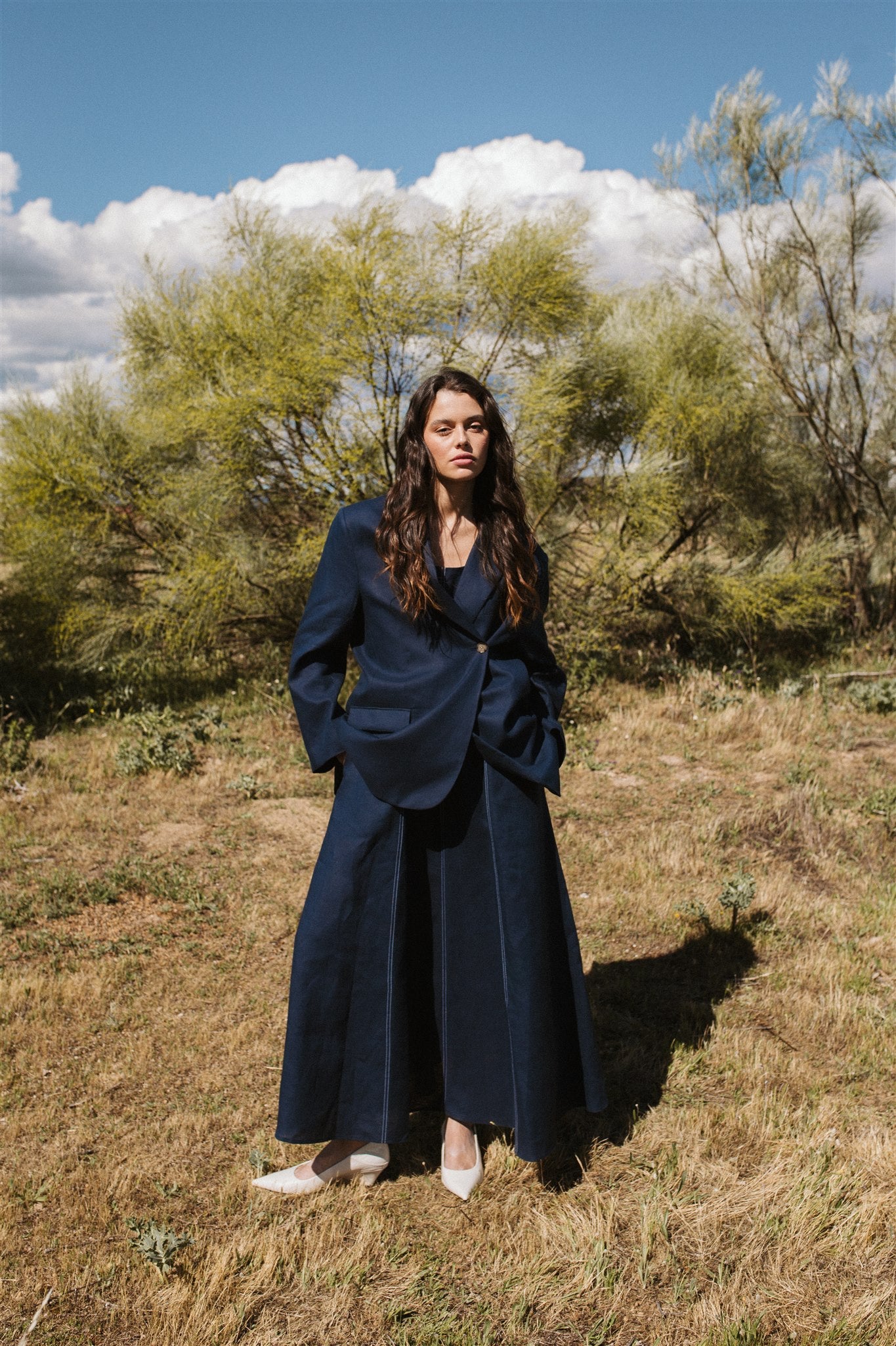Blazer oversize  Marine