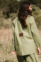 Blazer oversize Olive