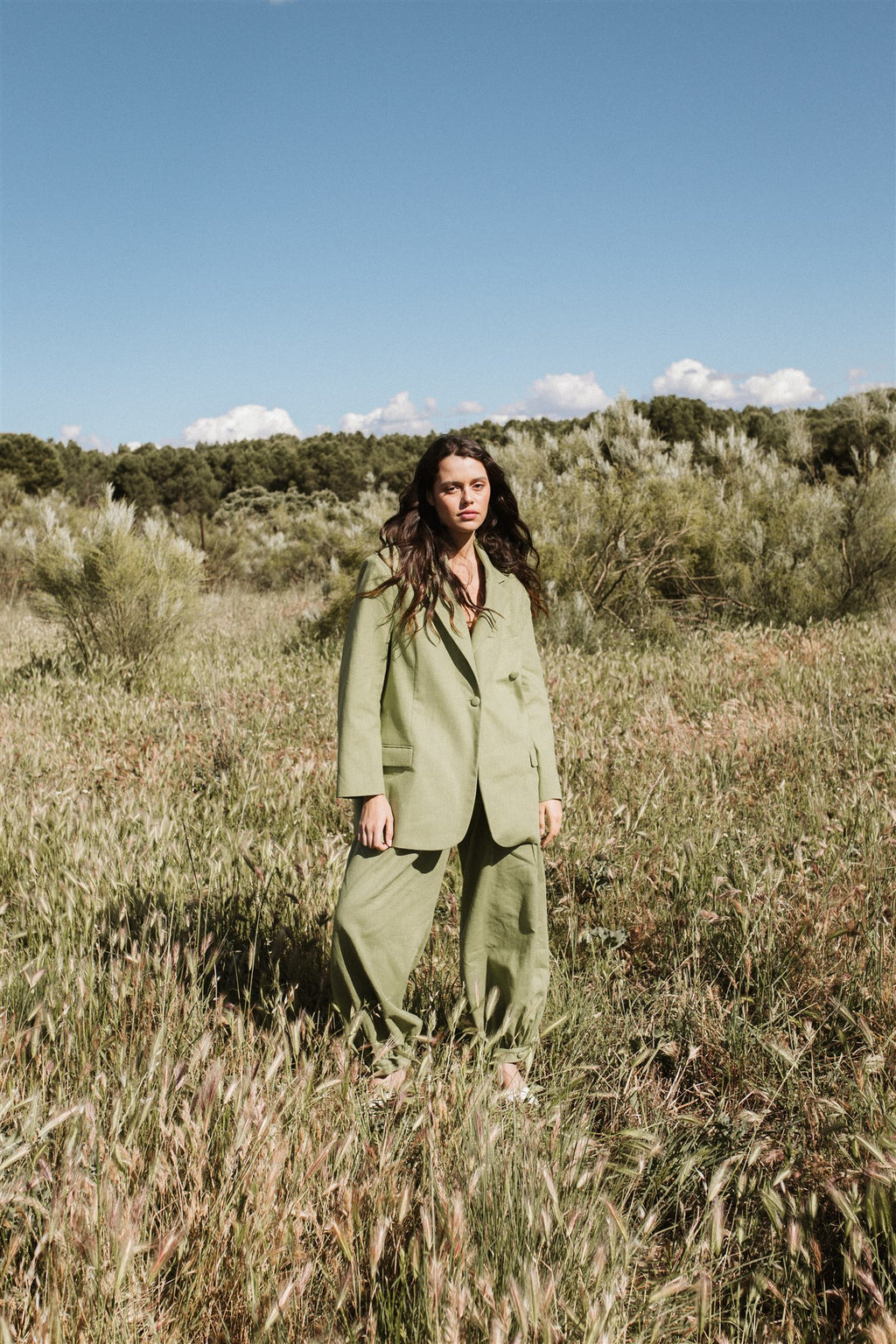 Blazer oversize Olive